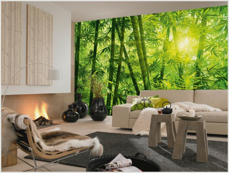 Обои с деревьями на стену создадут удивительную обстановку покоя и отдыха