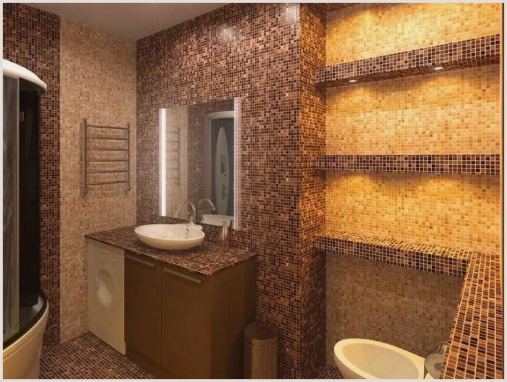 Удивительная мозаика ванной, мозаика для бассейнов, стен и перегородок