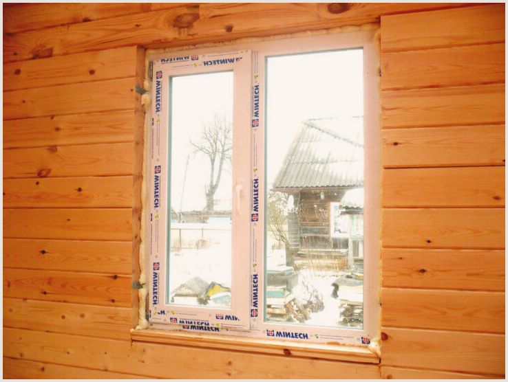 Пластиковые окна в деревянном доме: инструкция по монтажу пластиковых окон