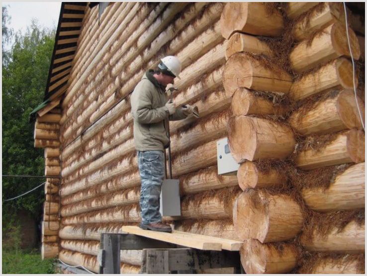 Утепление стен и потолка деревянного дома своими руками