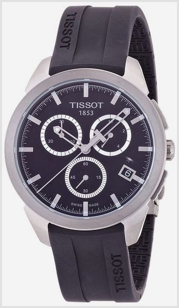 Стильные мужские наручные часы Tissot