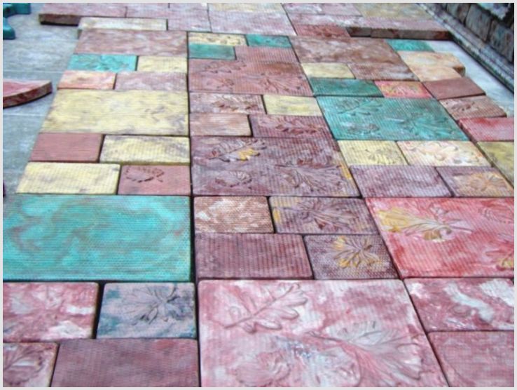 Выбираем краску для тротуарной плитки и керамических поверхностей