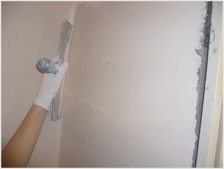 Выполняем шпаклёвку стен под покраску и знакомимся с материалом